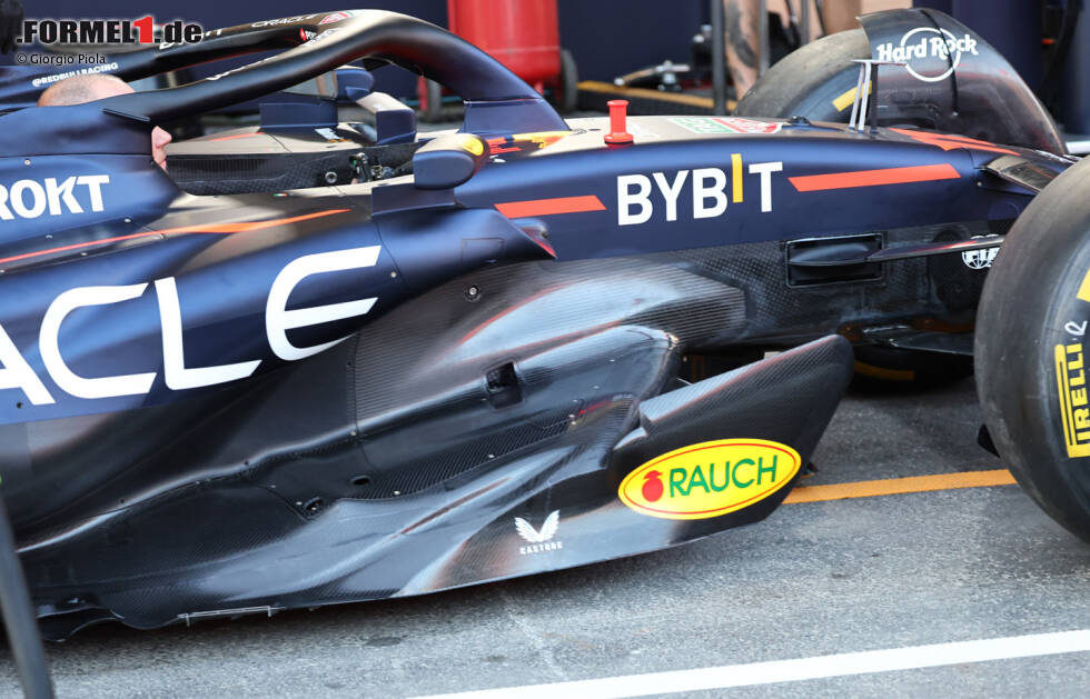 Foto zur News: Red Bull RB19: Unterboden