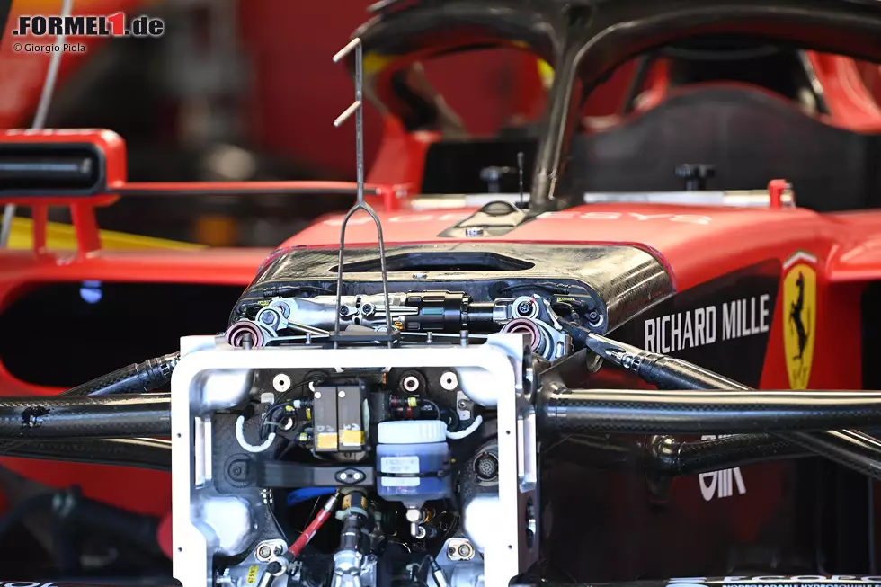 Foto zur News: Ferrari SF-23: Federung