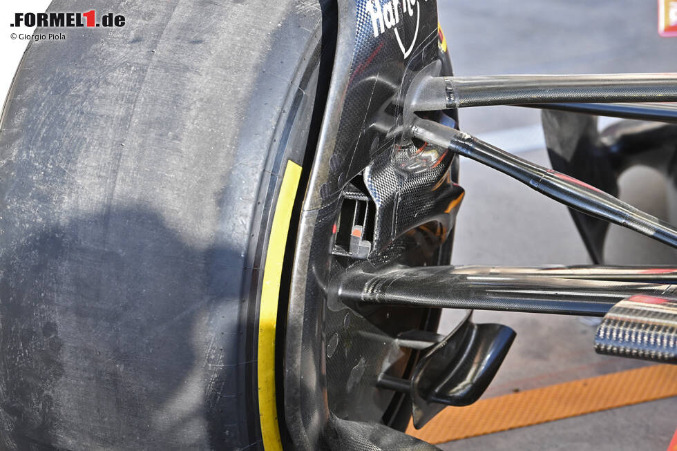 Foto zur News: Red Bull RB19: Bremsschacht an der Vorderachse