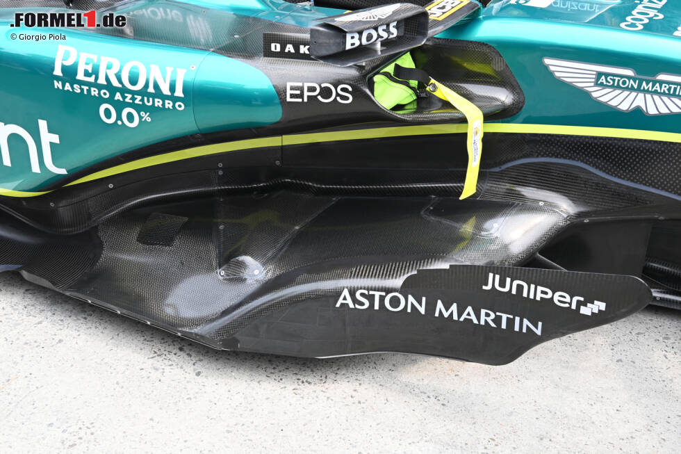 Foto zur News: Aston Martin AMR23: Unterboden