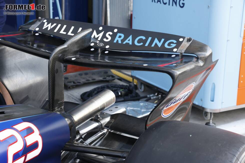 Foto zur News: Williams FW45: Heckflügel