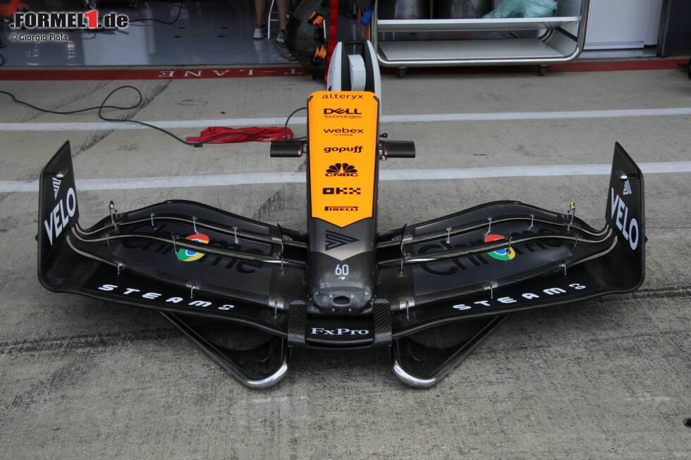 Foto zur News: McLaren MCL60: Frontflügel