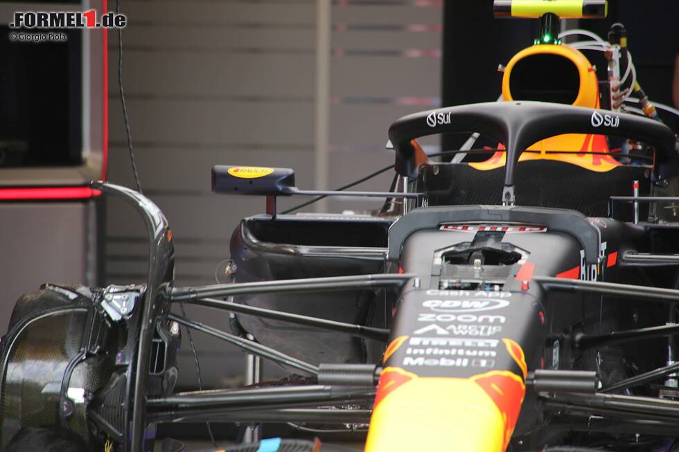 Foto zur News: Red Bull RB19: Seitenkasten-Lufteinlass