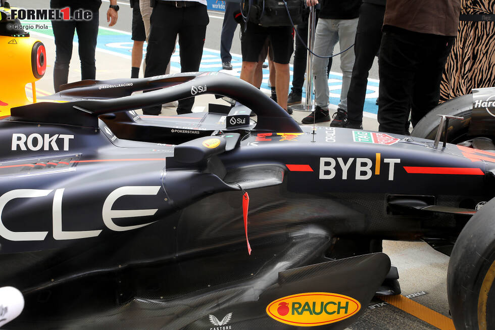 Foto zur News: Red Bull RB19: Seitenkasten-Lufteinlass