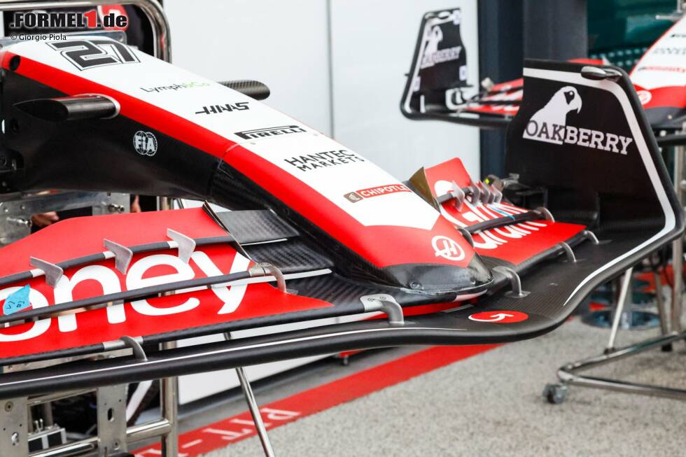 Foto zur News: Haas VF-23: Frontflügel