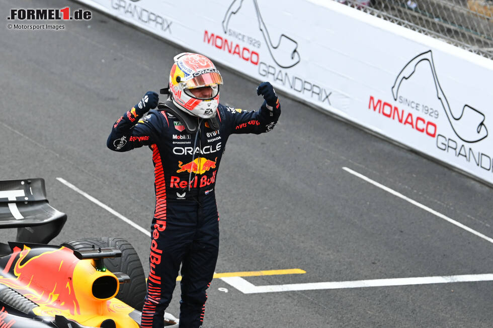 Foto zur News: #6 Monaco: Perez crasht im Qualifying, Verstappen startet von der Poleposition. Und Verstappen gewinnt auch den Grand Prix, während Perez auf P16 ohne Punkte bleibt. Damit hat Verstappen in der WM erstmals mehr als einen Rennsieg Vorsprung auf Perez, nämlich 144:105 Punkte.