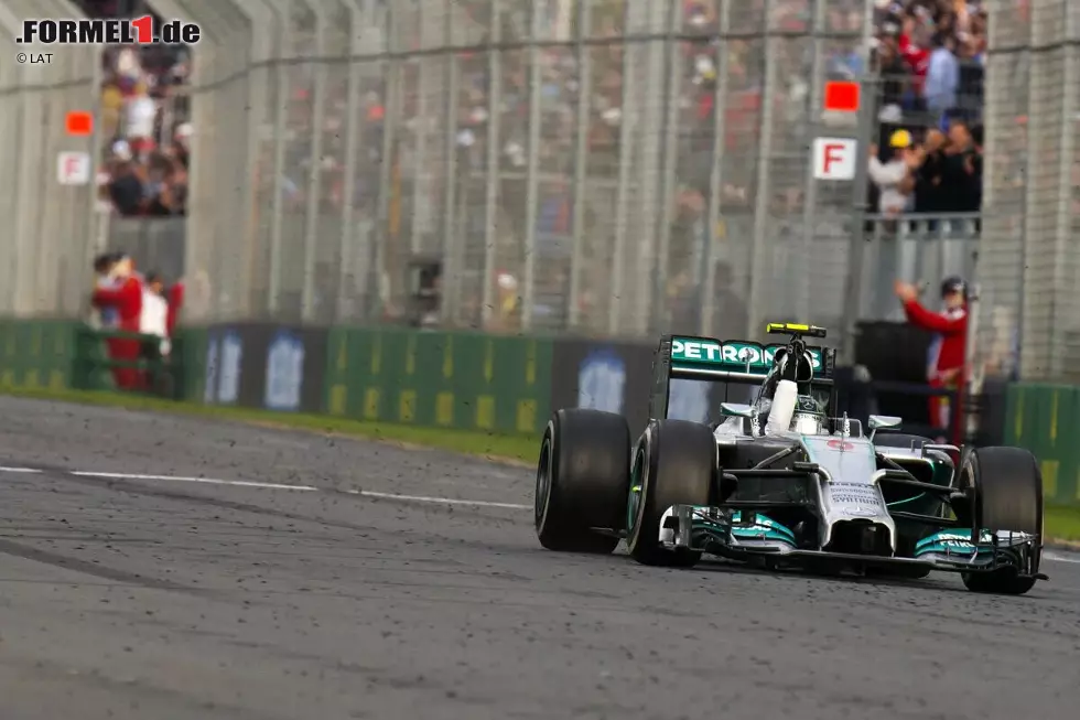 Foto zur News: 2014: Mercedes W05