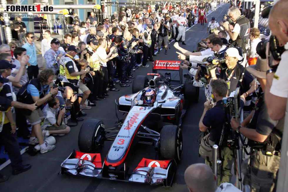 Foto zur News: 2012: McLaren-Mercedes MP4-27