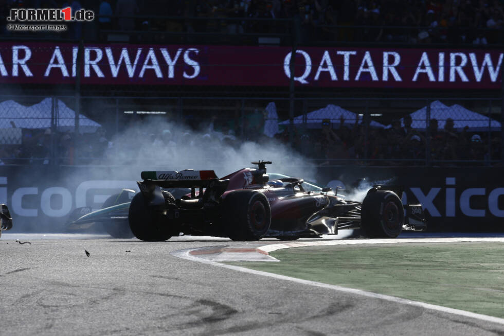 Foto zur News: Valtteri Bottas (3): Fuhr kein gutes Rennen, aber zumindest ein solides, wenn man von der Strafe mal absieht. Die können wir übrigens nicht so ganz nachvollziehen. Hatte zudem Pech mit der roten Flagge, weil er unmittelbar zuvor an der Box war. P9 im Qualifying ebenfalls ordentlich.