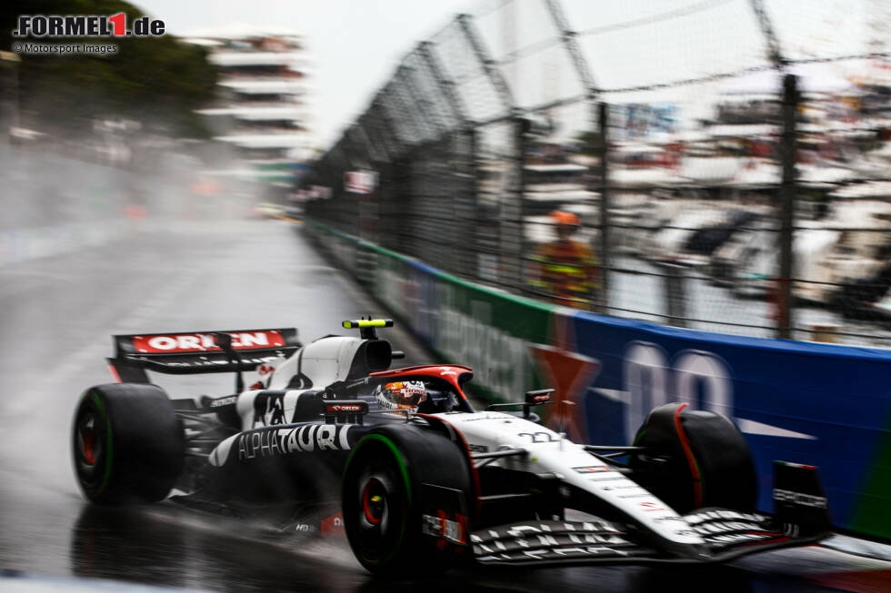 Foto zur News: Yuki Tsunoda (2): P9 im Qualifying, und im Rennen hätte er ohne Bremsprobleme am Ende wohl gepunktet. Eine gute Leistung, wobei ein kleines Fragezeichen bleibt. Denn niemand kann mit absoluter Sicherheit sagen, wie gut der AlphaTauri in diesem Jahr wirklich ist. Dazu fehlt eine echte Messlatte im Cockpit.