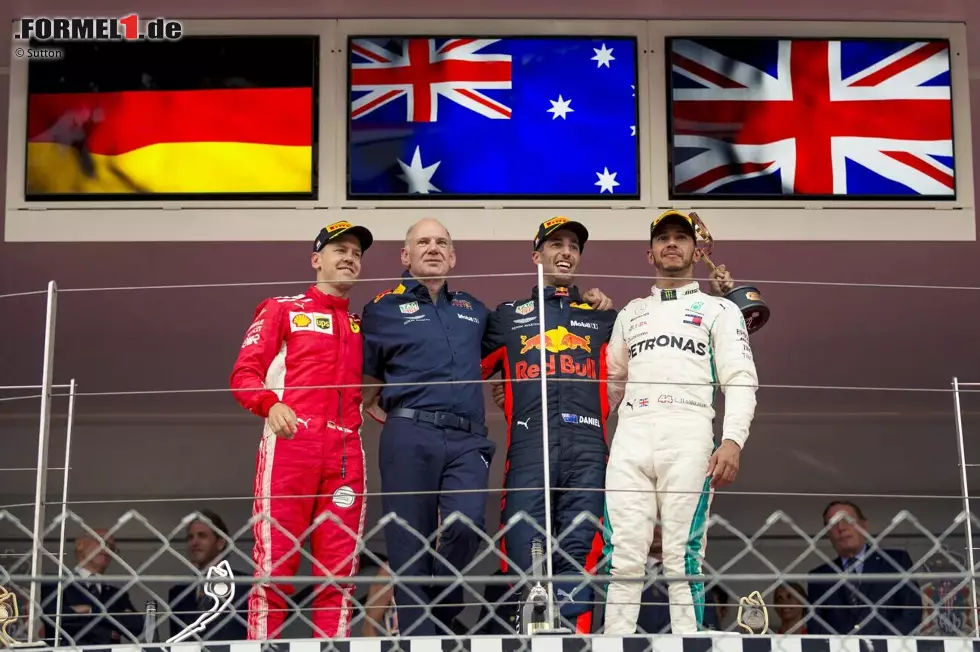 Foto zur News: 2018: Daniel Ricciardo (Red Bull)