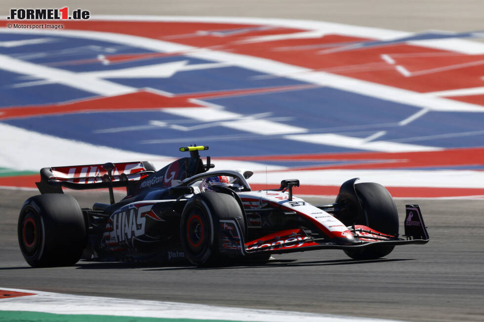 Foto zur News: Nico Hülkenberg (4): Hatte wieder mit dem Auto zu kämpfen, aber verkaufte sich dabei etwas besser als Teamkollege Magnussen. Deshalb kriegt er auch die bessere Note. Sonst war das Wochenende in Austin nichts Berühmtes für den Deutschen, vor allem nicht im Qualifying.