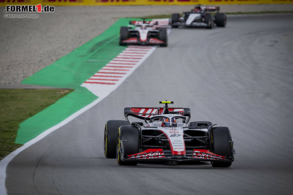 Foto zur News: Nico Hülkenberg (3): Highlight war das Qualifying mit P8. Im Rennen ging es dann rückwärts, weil am Haas zu schnell die Reifen eingingen. Ein insgesamt ordentlicher Auftritt zwar, aber die schlechte Rennpace verhindert eine bessere Note.