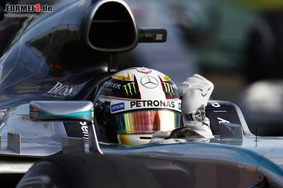 Foto zur News: 2015: Lewis Hamilton / Mercedes