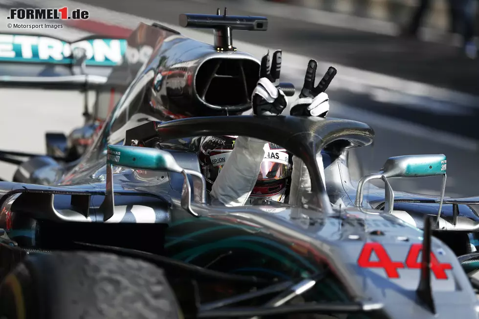 Foto zur News: 2018: Lewis Hamilton / Mercedes