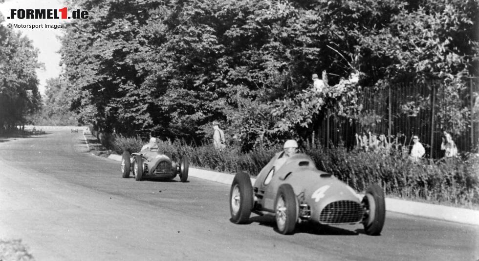 Foto zur News: #6: Luigi Villoresi (41 Jahre, 5 Tage) - In den ersten Jahren der Formel-1-Weltmeisterschaft gehört der Italiener zum festen Personal der Scuderia. Von 1950 bis 1953 fährt er für Ferrari und holt dabei acht Podestplätze - aber nie einen Sieg. Die großen Ferrari-Erfolge der ersten Formel-1-Jahre feiern andere Piloten.