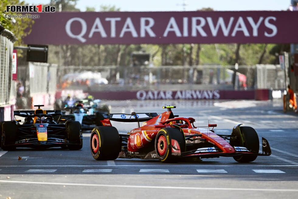 Foto zur News: Carlos Sainz (Marc Surer: 2) - &quot;Er sagt klar, Baku ist nicht seine Lieblingsstrecke. Trotzdem eine starke Vorstellung.&quot;