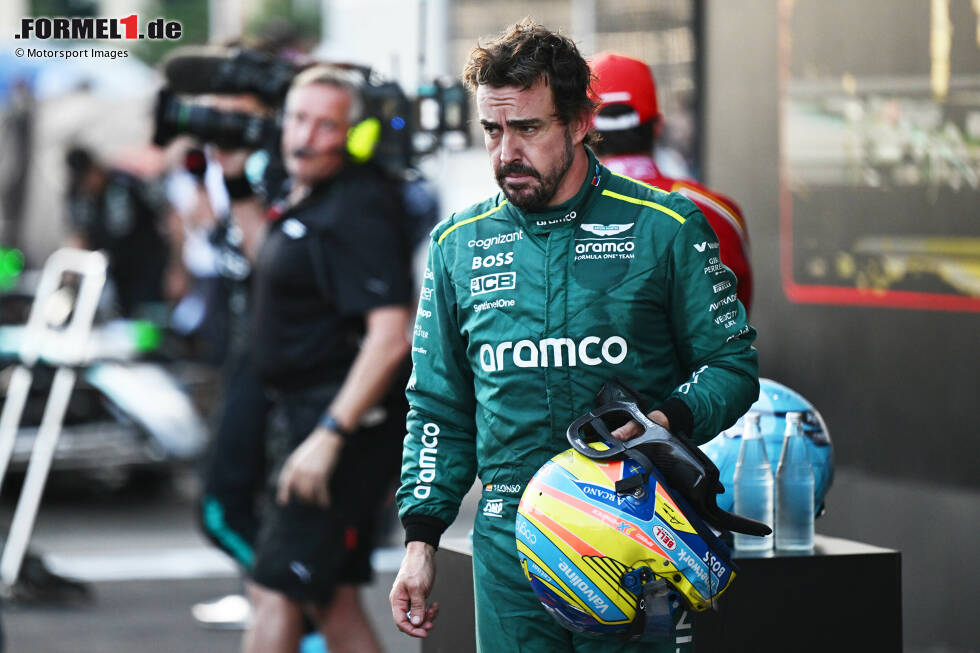 Foto zur News: Fernando Alonso (Redaktion: 2) - Das sehen wir auch so, weshalb ein Redakteur sogar die Bestnote gegeben hätte. Der Mehrheit fehlte aber das &quot;gewisse Extra&quot;, das wir für eine 1 so oft fordern. Trotzdem natürlich ein starkes Wochenende, an dem er in Qualifying und Rennen jeweils &quot;Best of the Rest&quot; war.