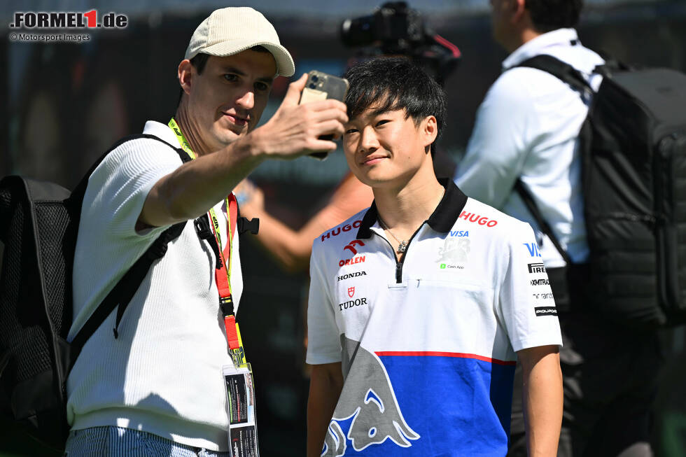 Foto zur News: Yuki Tsunoda (Redaktion: 4) - Hier hätten zwei Redakteure sogar zur 5 gegriffen, die Mehrheit sieht es aber wie unser Experte. Im Qualifying immerhin vor Ricciardo, im Rennen ging dann (auch wegen der Strategie) nicht mehr viel. Aber für Punkte wäre der RB in Barcelona sowieso nicht gut genug gewesen.