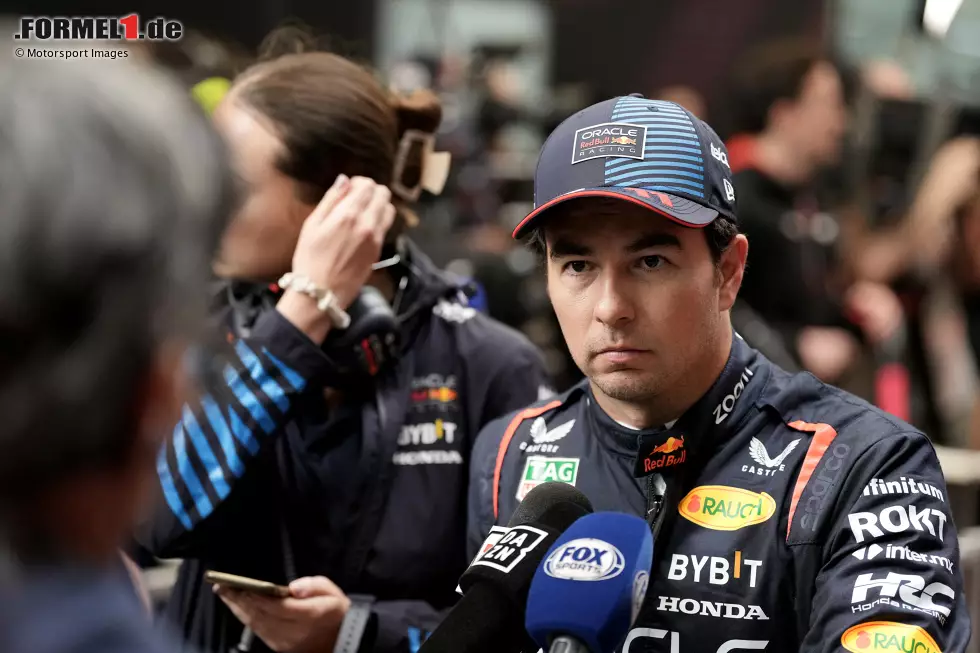 Foto zur News: Sergio Perez (Redaktion: 5) - Wieder sind wir strenger. Ein Redakteur hätte ebenfalls noch die 4 gegeben, weil er zumindest kein Kleinholz produzierte und im Sprint einen Zähler holte. Alle anderen sind sich aber einig, dass er für eine bessere Note wieder einmal einfach zu langsam war. Dazu kommt der Dreher im Rennen.