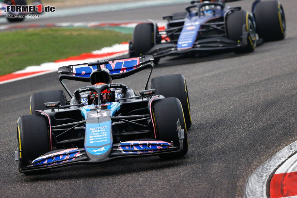 Foto zur News: Esteban Ocon (Marc Surer: 2) - &quot;Der Alpine bleibt auch mit dem Update eine echte Gurke. Aber Ocon macht noch so ziemlich das Beste draus.&quot;