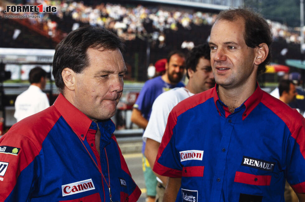 Foto zur News: ... er landet schon 1991 beim aufstrebenden Williams-Team.  Newey hilft bei der Weiterentwicklung des FW14, der jedoch erst als ...