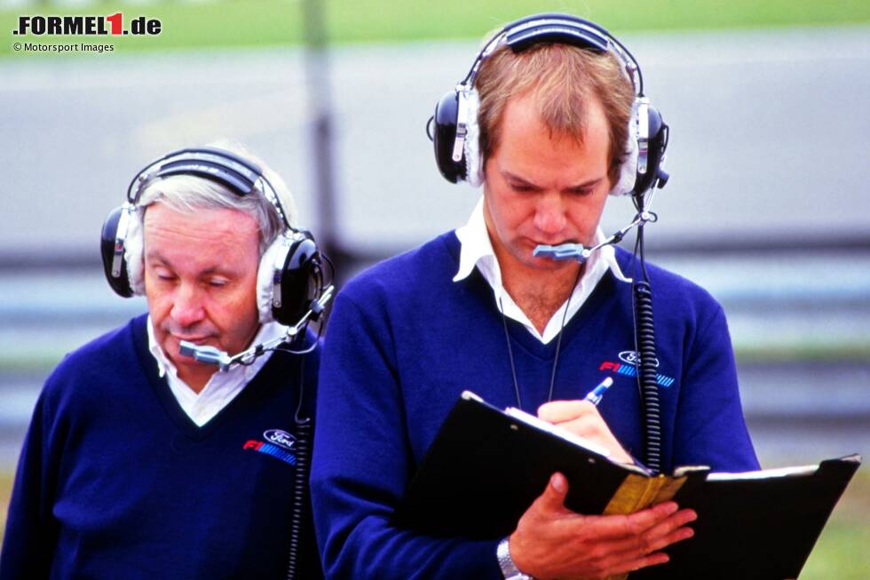 Foto zur News: Ab 1985 ist Newey wieder in der Formel 1 aktiv, dieses Mal für das US-amerikanische Haas-Team, das aber alsbald wieder von der Bildfläche verschwindet. Newey stellt kurzfristig wieder auf Renningenieur um und betreut 1987 Mario Andretti bei den IndyCars.