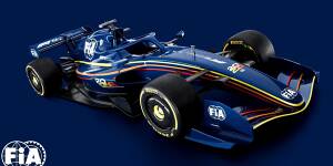 Foto zur News: Designstudie: So sieht das Formel-1-Auto für 2026 aus!