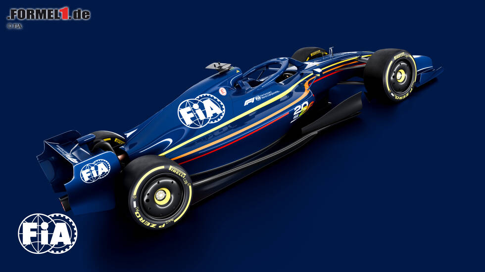 Foto zur News: Designstudie für die Formel 1 2026