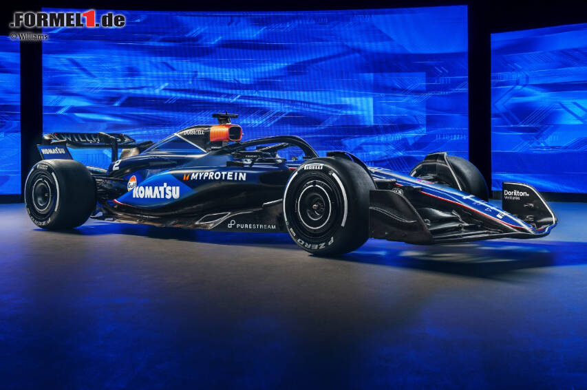 Foto zur News: Williams FW46 (nur Farbdesign)