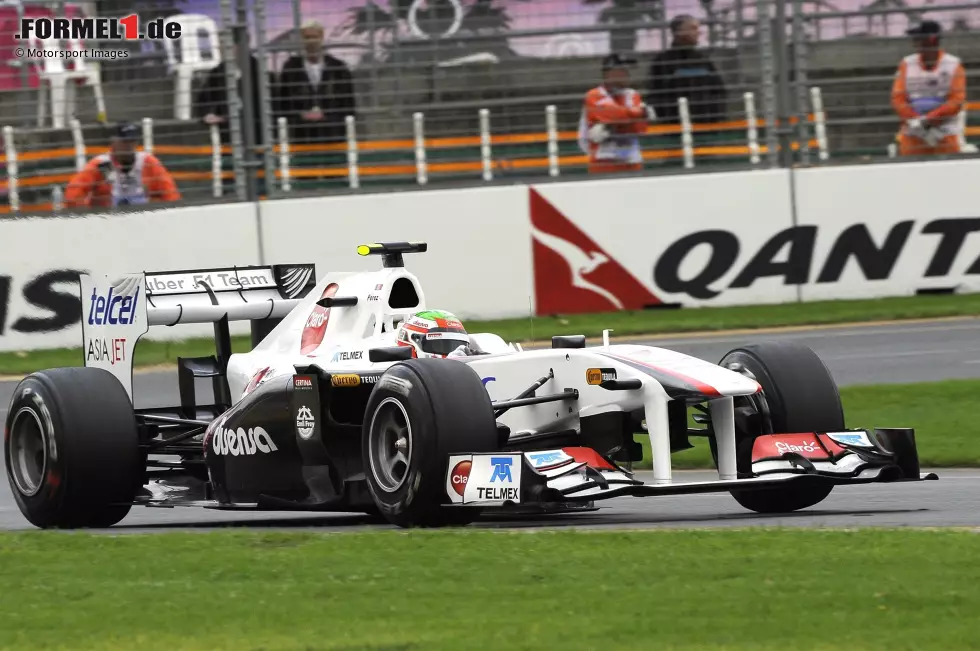 Foto zur News: Sergio Perez: Sauber C30 (2011)