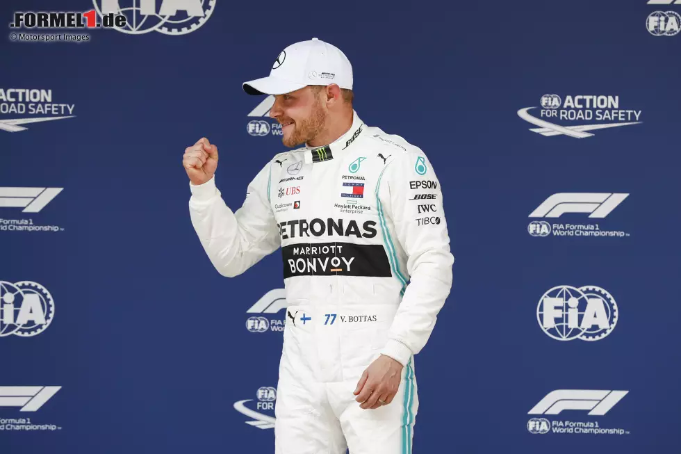 Foto zur News: ... kam Mercedes-Fahrer Valtteri Bottas als WM-Spitzenreiter zum Rennen.