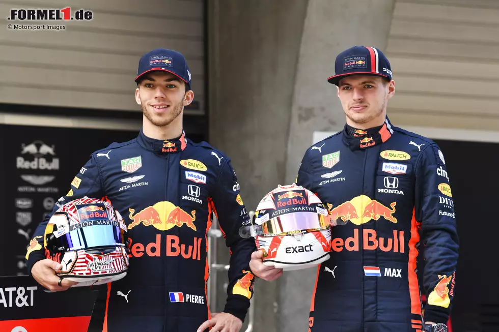 Foto zur News: ... war Pierre Gasly bei Red Bull noch der Teamkollege von Max Verstappen.