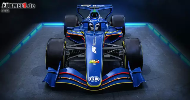 Foto zur News: Der Automobil-Weltverband (FIA) hat im Dezember 2024 ein Update zu seiner bisherigen Designstudie für das Formel-1-Auto 2026 veröffentlicht. Die Bilder ...