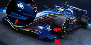 Foto zur News: Update: Formel-1-Designstudie für 2026