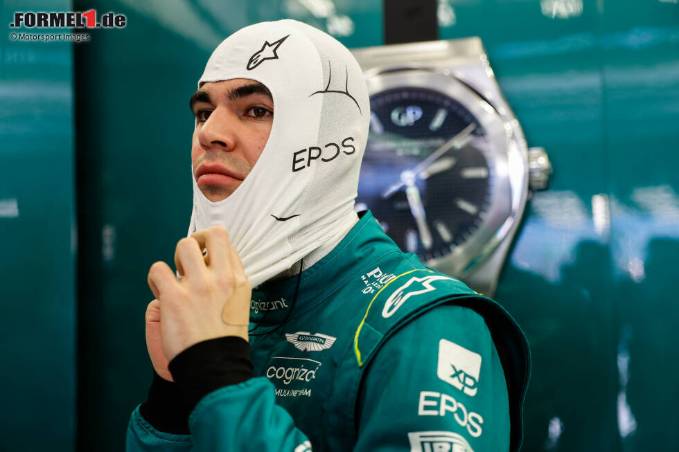 Foto zur News: Wintertests 2023: Lance Stroll verletzt sich unmittelbar vor den Formel-1-Probefahrten beim Fahrradfahren und ist mit gebrochenen Handgelenken nicht einsatzbereit. Aston Martin ...