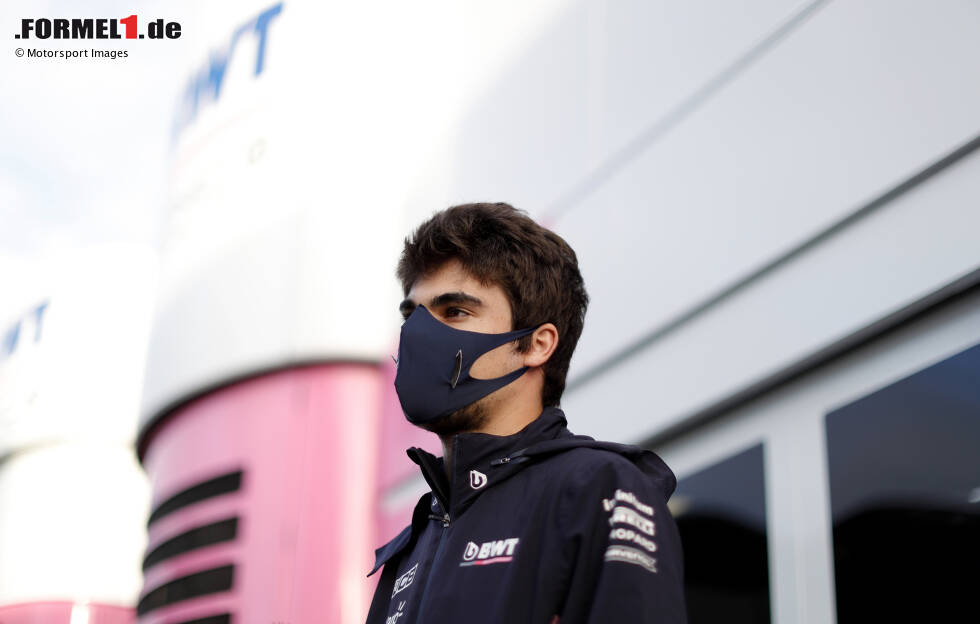 Foto zur News: Eifel 2020: Lance Stroll geht für Racing Point in den Eifel-Grand-Prix auf dem Nürburgring, muss dann aber plötzlich passen, weil ein positiver Corona-Test vorliegt. Kurzfristig ...