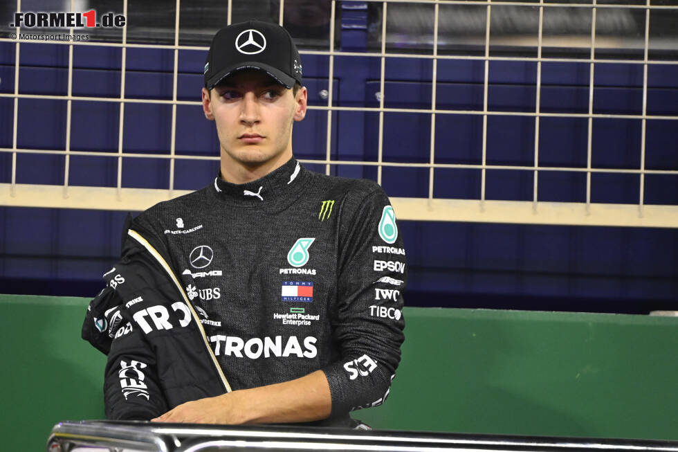 Foto zur News: ... ihren Nachwuchsmann George Russell, der eigentlich für Williams in der Formel 1 fährt. Russells Mercedes-Debüt läuft hervorragend: Er sticht Valtteri Bottas aus und gewinnt beinahe, aber ein Reifenschaden und ein verpatzter Boxenstopp verhindern das. P8 ist letztlich eine Enttäuschung, der Auftritt aber eine Visitenkarte.