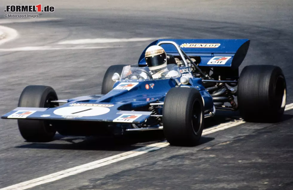 Foto zur News: ... ist der Tyrrell 001 aus der Saison 1970 das erste Formel-1-Auto des aktuellen Mercedes-Teams. Denn aus Tyrrell wird erst BAR, dann Honda, dann Brawn und 2010 schließlich Mercedes.