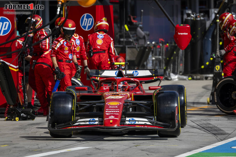 Foto zur News: Ferrari 2024: Charles Leclerc / Carlos Sainz