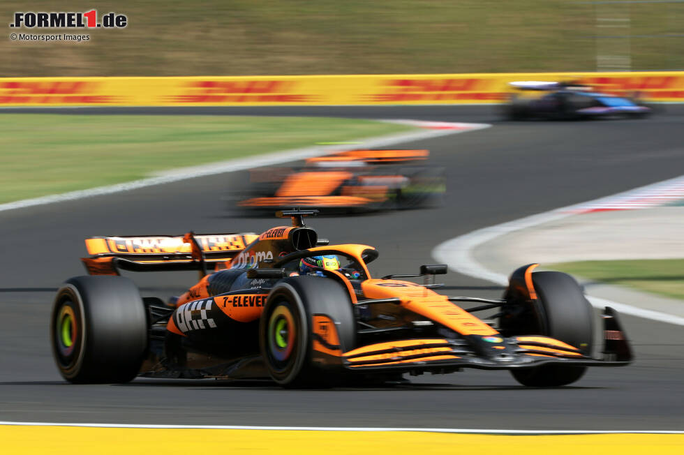 Foto zur News: McLaren 2024: Lando Norris / Oscar Piastri