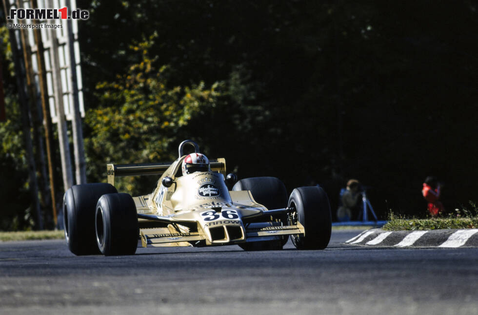 Foto zur News: In den USA ist Arrows nur mit einem Auto für Rolf Stommelen vertreten.