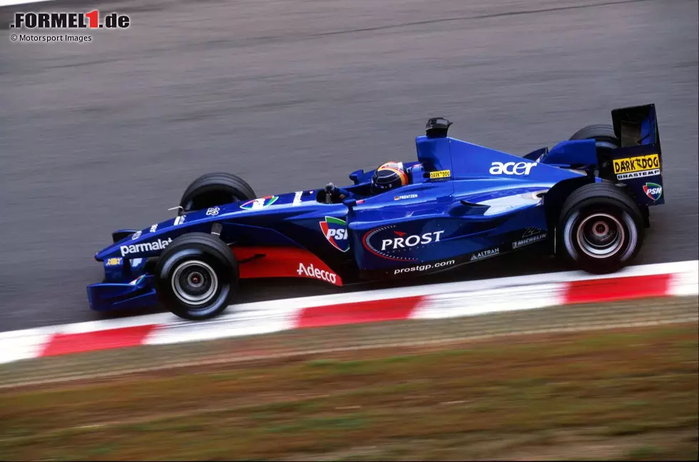 Foto zur News: ... Frentzen bekommt Unterschlupf bei Prost und glänzt in Spa-Francorchamps mit Startplatz vier. Punkte aber sind außer Reichweite.