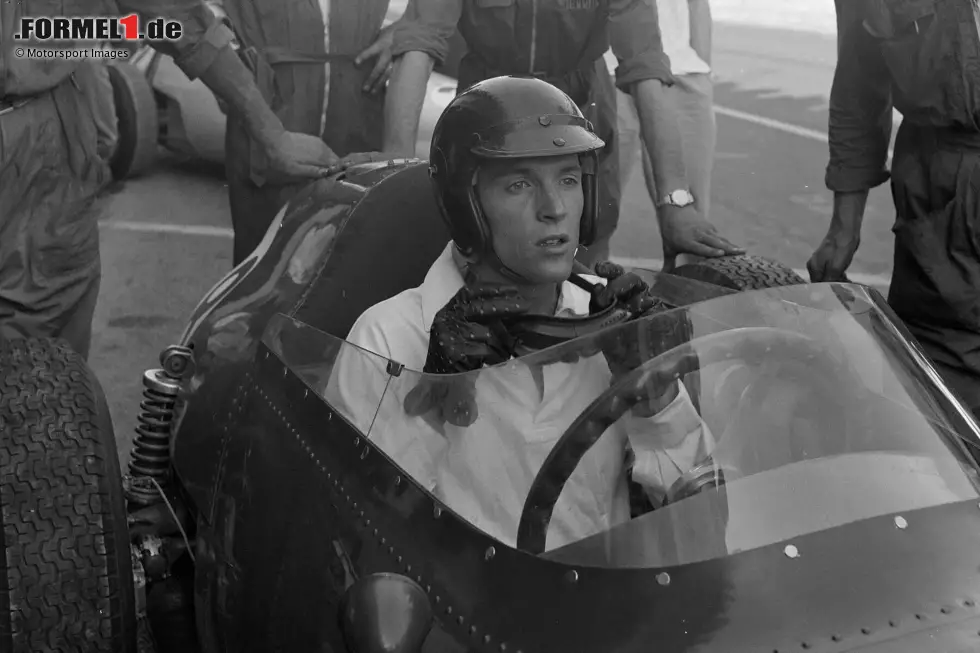 Foto zur News: Frankreich 1959: Dan Gurney (USA)