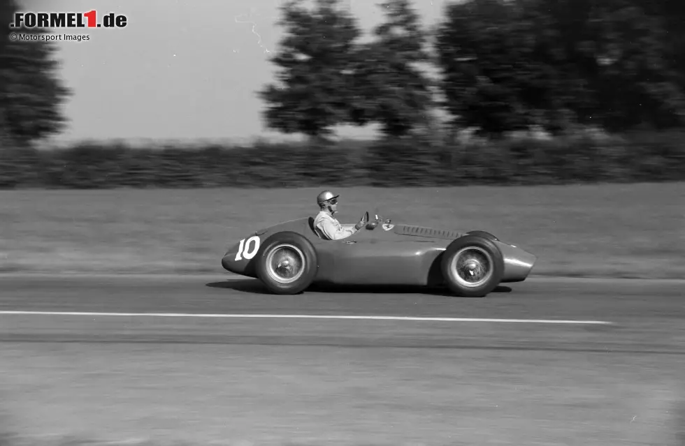 Foto zur News: Beim Ferrari-Heimrennen in Monza fährt Umberto Maglioli zum ersten Mal in einem Grand Prix, er belegt am Ende P8. Noch fünf weitere Male startet er in der Formel 1 für Ferrari, ist insgesamt bei zehn Grands Prix dabei.