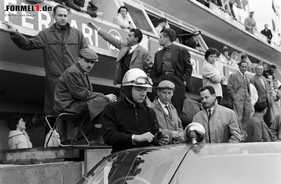 Foto zur News: Ricardo Rodriguez schafft es bei seiner Formel-1-Premiere in Monza nicht ins Ziel, bleibt aber Ferrari-Fahrer. Vielleicht wäre er das über 1962 hinaus geblieben, wenn er in Mexiko nicht tödlich verunglückt wäre.