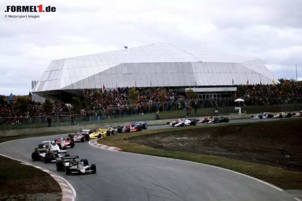 Foto zur News: Montreal (1978) - Erstmals firmiert der später Circuit Gilles Villeneuve genannte Kurs im Formel-1-Kalender, und dann gleich als Finalort. Gilles Villeneuve gewinnt dort im Ferrari seinen ersten Grand Prix, und das bei Temperaturen nur knapp über dem Gefrierpunkt!