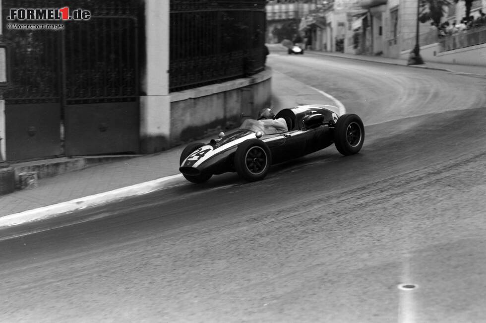 Foto zur News: 8. Jack Brabham (10 Jahre, 9 Monate, 25 Tage): Die Erfolge des dreimaligen Weltmeisters verteilen sich sogar über drei Dekaden. Beim Saisonauftakt in Monaco 1959 holte er den ersten Sieg eines Australiers in der Formel 1 und legte den Grundstein für den ersten seiner drei WM-Titel.