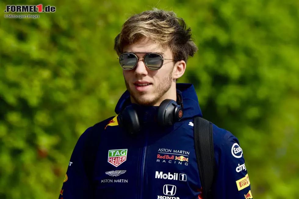 Foto zur News: Pierre Gasly (2019): Zur Saison 2019 wird Gasly von Toro Rosso zu Red Bull befördert, aber nach nur zwölf Rennen zieht Red Bull die Reißleine und schickt Gasly zurück zu Toro Rosso. Statt ihm kommt Albon.