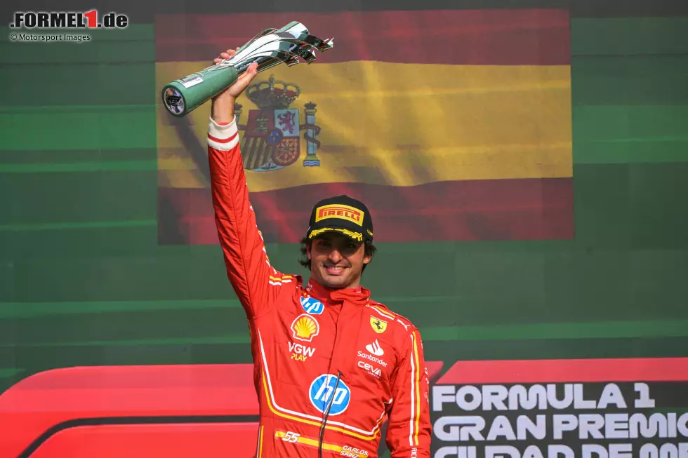 Foto zur News: Mexiko: Carlos Sainz (Ferrari)